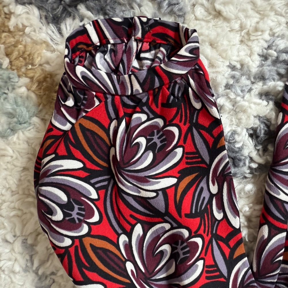 Patterned Shift Dress - image 2